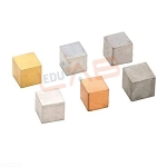 Metal Density Cubes Set of 6