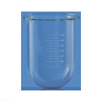 Flasks-E Amber, Without Side Cut for Dissolution Apparatus